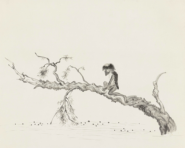 【前期展示】小川芋銭≪河伯安住所≫1929年