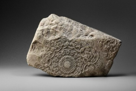 【通期展示】≪宝相華文塼(ほうそうげもんせん)≫統一新羅時代